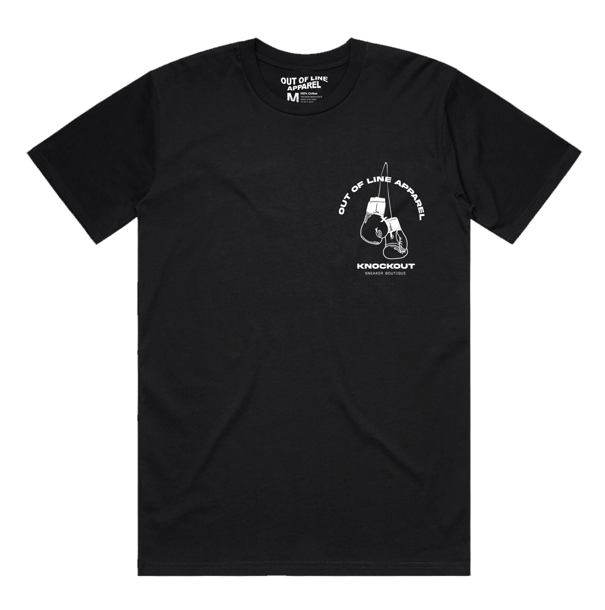 BLACK KNOCKOUT COLLAB TEE